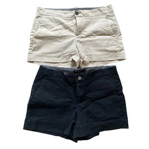 2 Pairs! Women's Banana Republic Hampton Fit Shorts Size 6